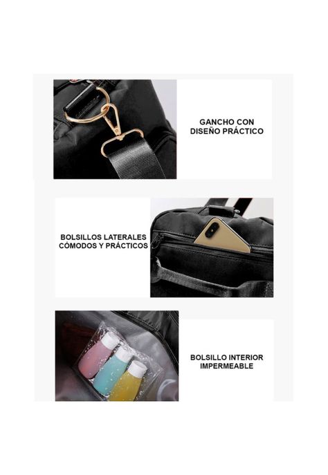 Bolso Titanfit 29L Negro Atenea TitanFit-2