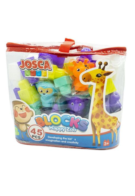 Bloques Cubo Grandes Con Animales Para Niños-0