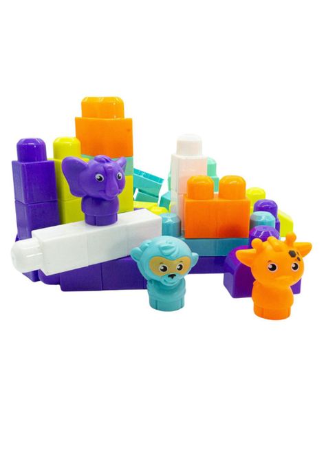 Bloques Cubo Grandes Con Animales Para Niños-4