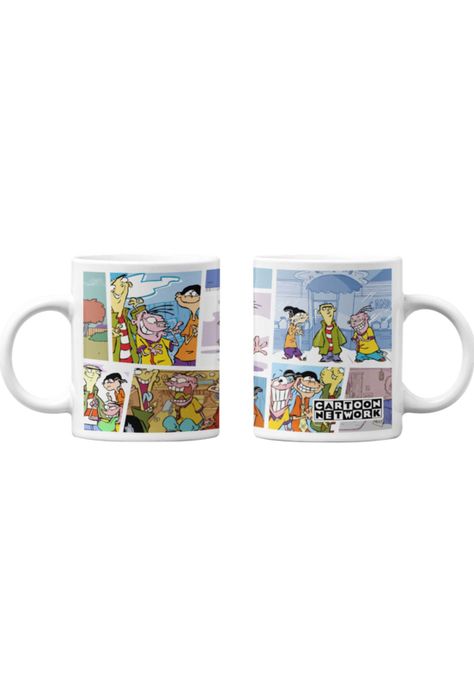 Tazones tazas blancas Cartoon Network Ed, Edd y Eddy-0