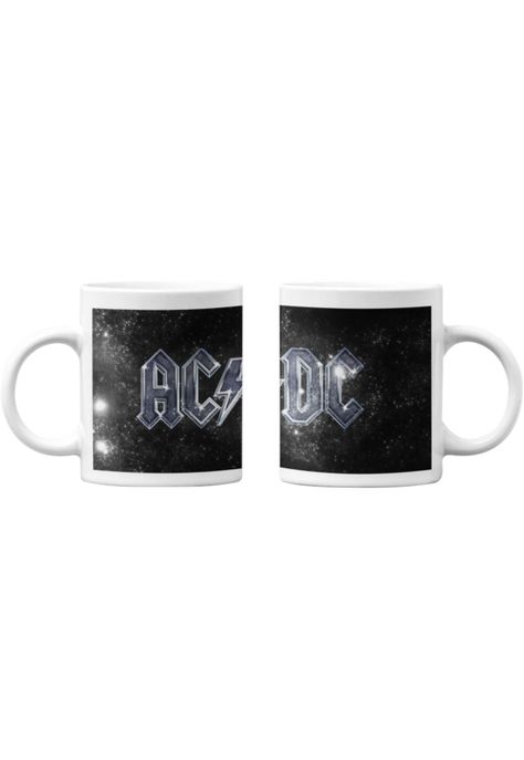 Tazones tazas blancas AC DC Bandas de Rock-0