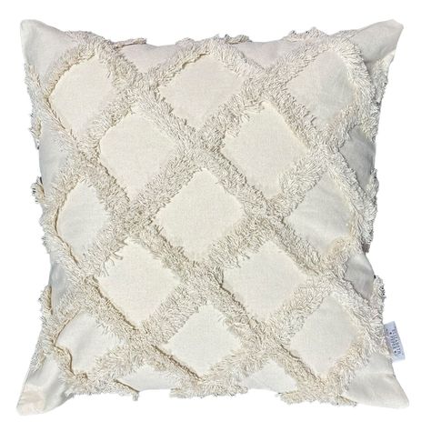 Funda Cojin Decorativo Diseño Bombay Beige 45x45-0