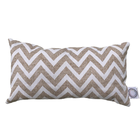 COJIN DECORATIVO DISEÑO ZIGZAG CREMA 50X30 RELLENO-0