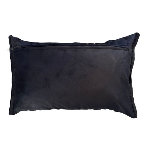 Funda Cojin Decorativo Diseño Rombo Negro 60x40-1