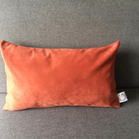 FUNDA COJIN DECORATIVO DISEÑO NARANJO SALMON 50X30-2
