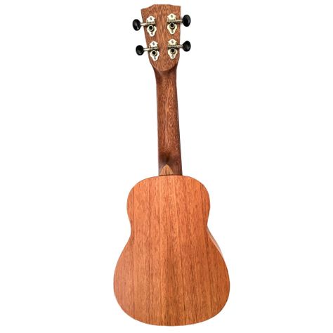 UKELELE SOPRANO CAOBA NATURAL CON FUNDA ACOLCHADA-5