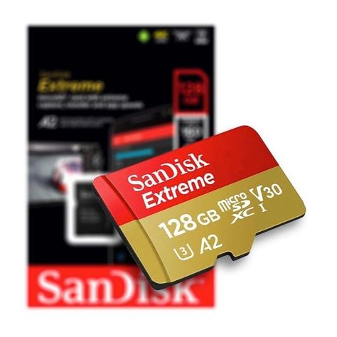 Tarjeta de Memoria Sandisk Micro Sd 128gb Extreme A2 4k + Adaptador-2
