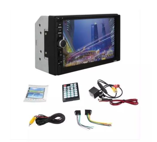 Radio Auto 7 Touch Video Mp5 +camara Retroceso-1