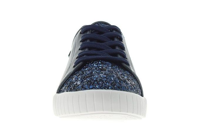 Zapatilla Molekinha Azul Glitter 2544.102.10658.40915-1