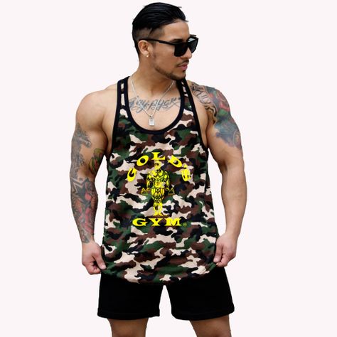 Polera Musculosa Tirante Gold Gym-0