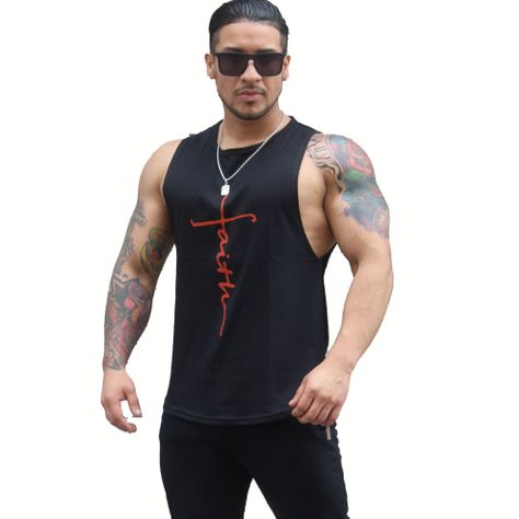 Polera Musculosa Cuello Redondo faith-0