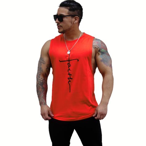 Polera Musculosa Cuello Redondo faith-0