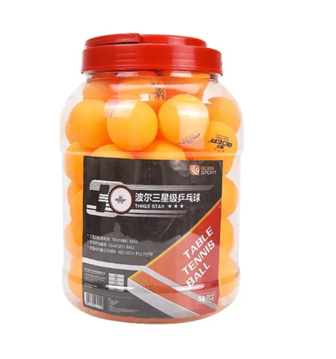 Set Pelotas de Ping Pong 3 Estrellas Tarro de 58 unidades -3