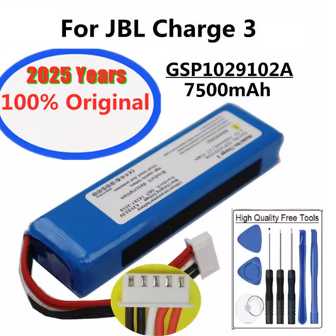 Batería de reemplazo para JBL Charge 3 + Kit de Herramienta -1