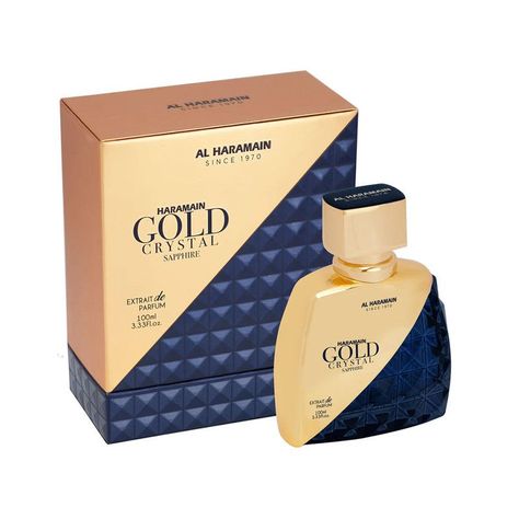 Perfume Al Haramain Gold Crystal Sapphire Ext DParfum 100 Ml-0