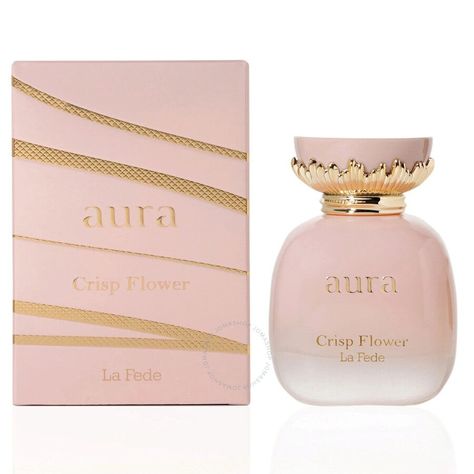 Perfume Khadlaj La Fede Aura Crisp Flower Edp 100 Ml Mujer-0