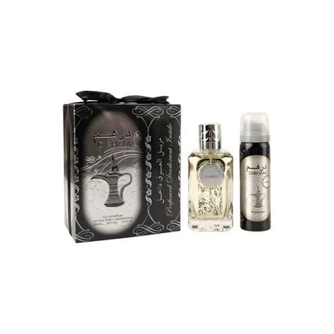 Perfume Ard Zaafaran Dirham Set Edp 100Ml + Deo Spray 50Ml-1