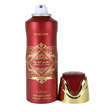 Lattafa Badee Al Oud Sublime EDP 100ml + Deo Spray 200ml Set-2