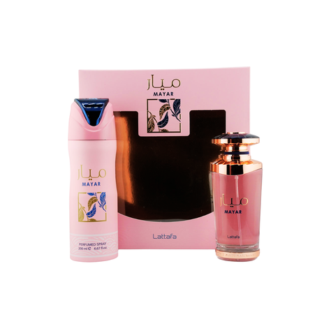 Lattafa Mayar Edp 100 Ml + 200ml Deo Spray Mujer Set-0