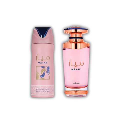 Lattafa Mayar Edp 100 Ml + 200ml Deo Spray Mujer Set-1