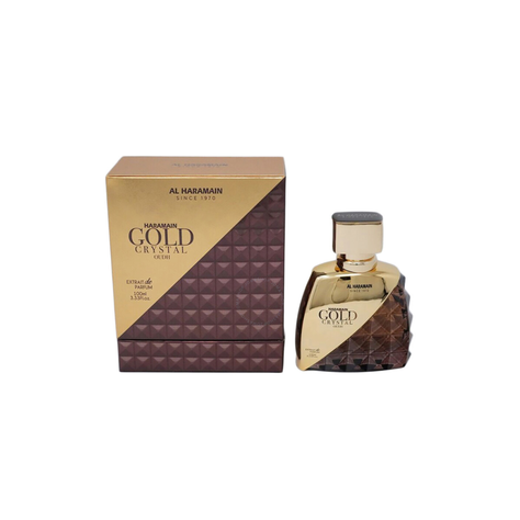 Perfume Al Haramain Gold Crystal Oudh Extrait DParfum 100 Ml-0