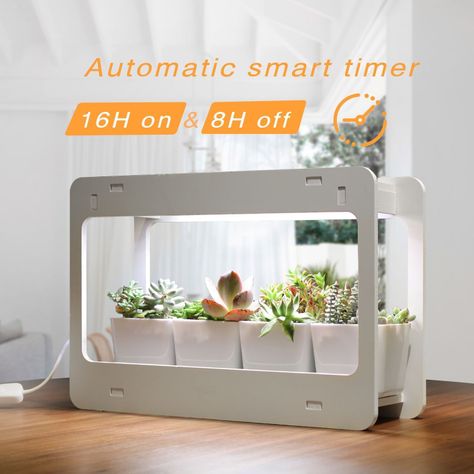 Huerto interior con luz LED Minigarden-3
