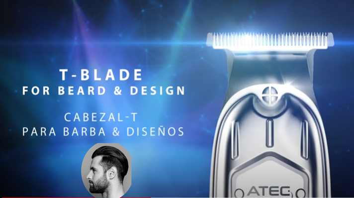 Máquina cortar barba ATEC Milano trimmer-4