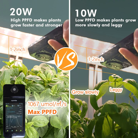 Huerto con luz LED de cultivo indoor Natura-5