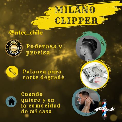 Máquina Cortapelo ATEC Milano clipper-1