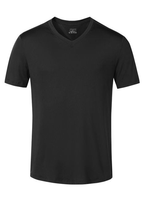 Polera Dry Fit Manga Corta Cuello V Hombre-0