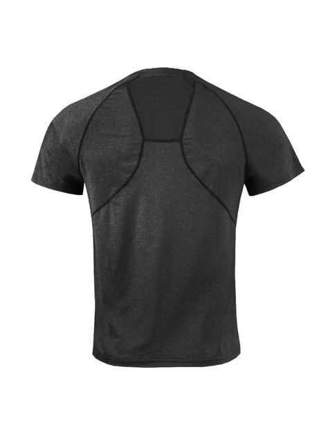 Polera Dry Fit Manga Corta con Malla Hombre-1