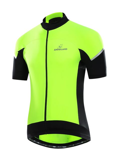 Polera Tricota Manga Corta Flúor Swift Hombre-1