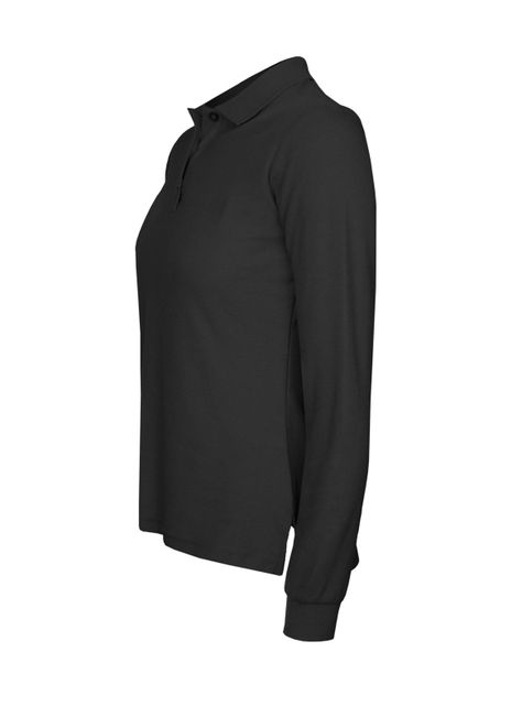 Polera Algodón Pique Manga Larga Velox Mujer-1