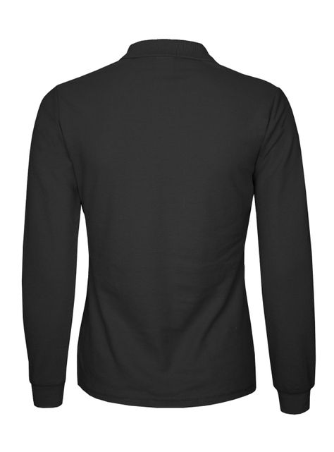 Polera Algodón Pique Manga Larga Velox Mujer-2