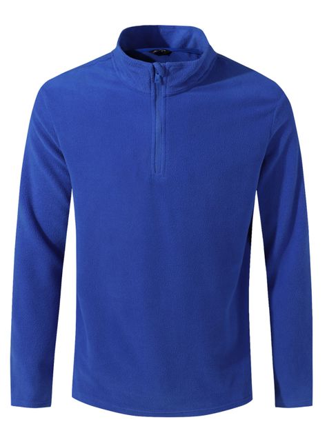 Polera II Capa Micropolar Liso Hombre-0