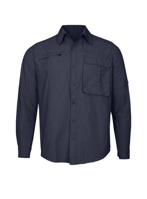 Camisa Trekking Manga Larga Hombre-0