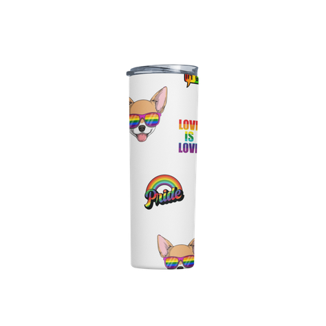 Termo Botella Térmica Orgullo Lgtb Arcoiris Bandera-0