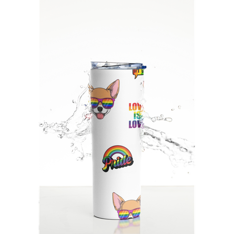 Termo Botella Térmica Orgullo Lgtb Arcoiris Bandera-4