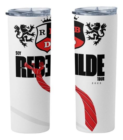 Termo Botella Térmica Acero Inoxidable Soy Rebelde RBD-3