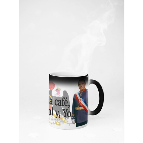 Taza Tazón Magica Personalizado General Pinochet De Chile-1