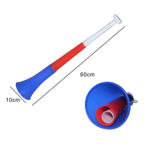 Bocina Vuvuzela Grande Para Fiestas Eventos Grande Premium-1
