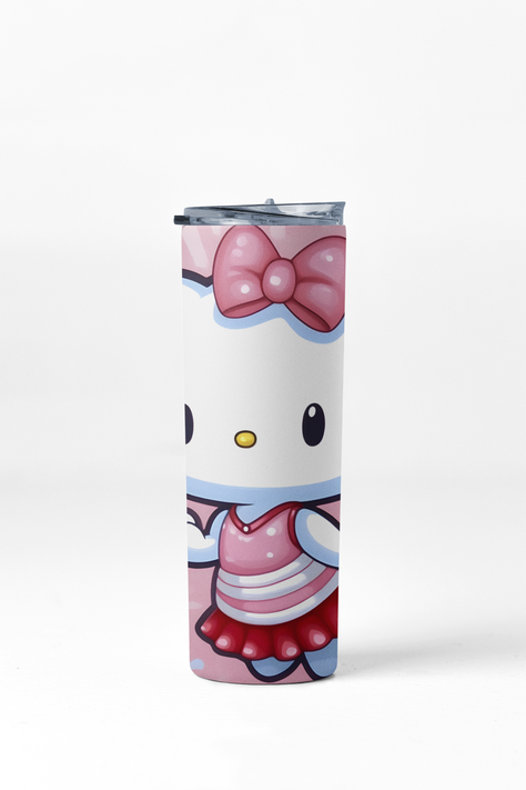 Termo Botella térmica Tumbler Hello Kitty Nubes-3