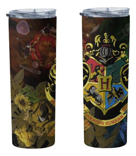 Termo Botella Térmica Hogwarts Harry Potter Las Cuatro Casas-3