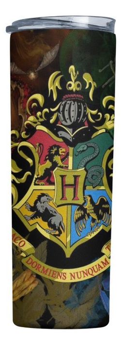 Termo Botella Térmica Hogwarts Harry Potter Las Cuatro Casas-0