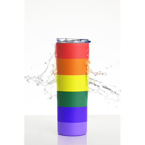 Termo Botella Térmica Orgullo Pride Lgtb Arcoiris Bandera-4