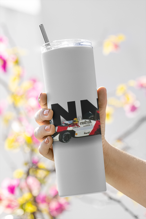 Termo Botella Termica F1 Ayrton Senna Monoplaza-4