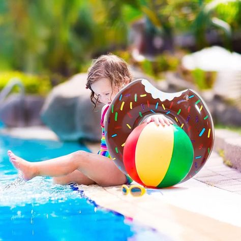 Flotador Dona , Flotador Donuts Inflable 90 Cm Piscina-2