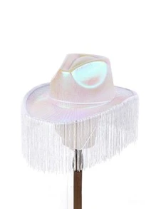 Sombrero De Vaquera Accesorio Disfraz Cosplay Con Fleco-2