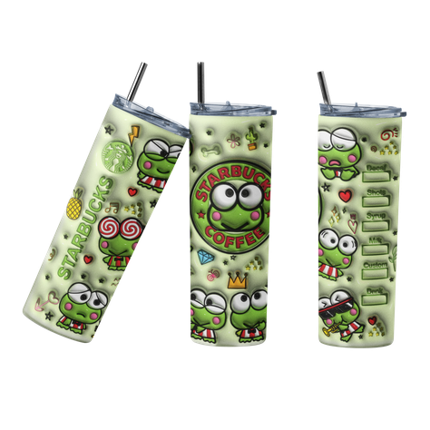 Termo Botella térmica Tumbler Keroppi Hello Kitty-0