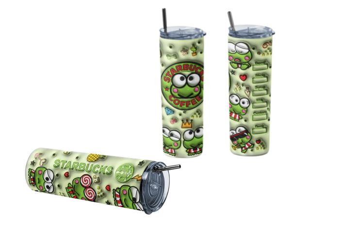 Termo Botella térmica Tumbler Keroppi Hello Kitty-1